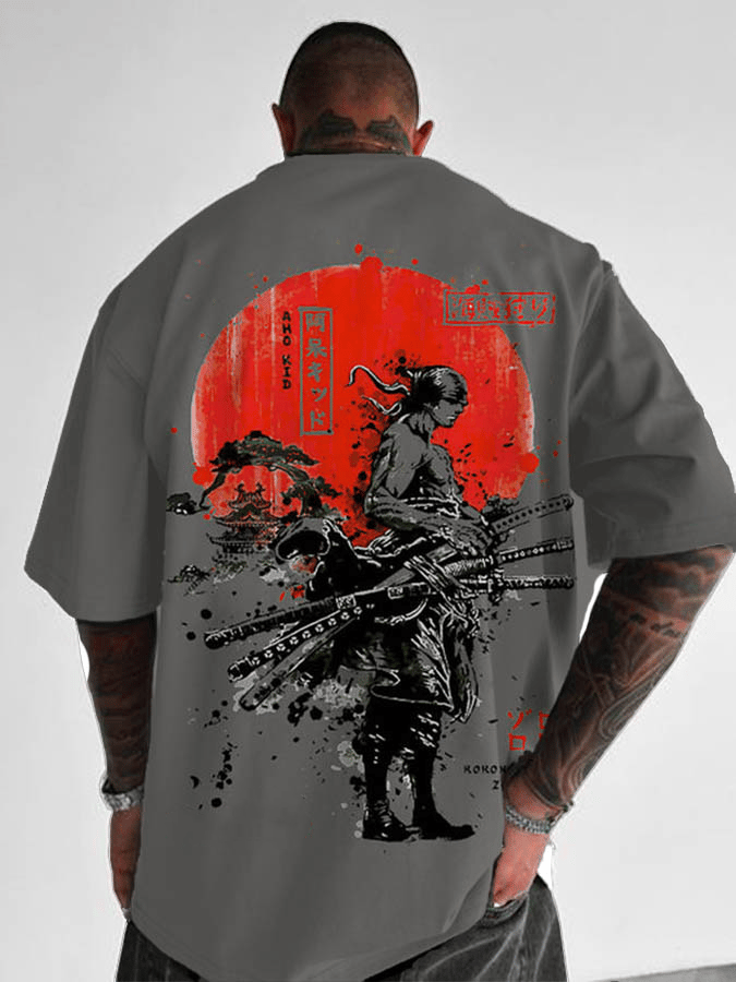 Street Fashion Magazine - Uma peça ação anime zoro impressão