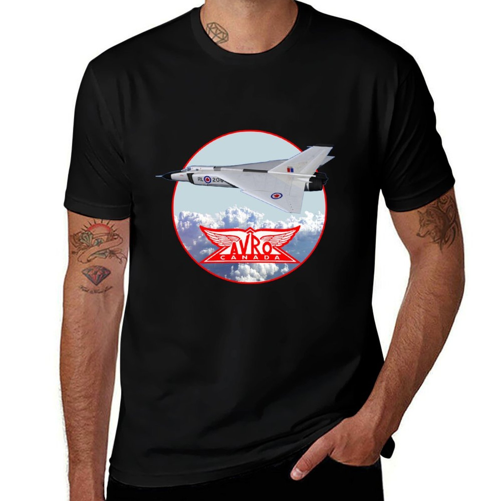 Street Fashion Canada - Camiseta Avro Arrow Avro Canada, Moda