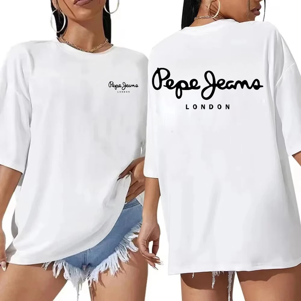 Street Fashion London 2026 - Camiseta de Luxo Y2K com Logo