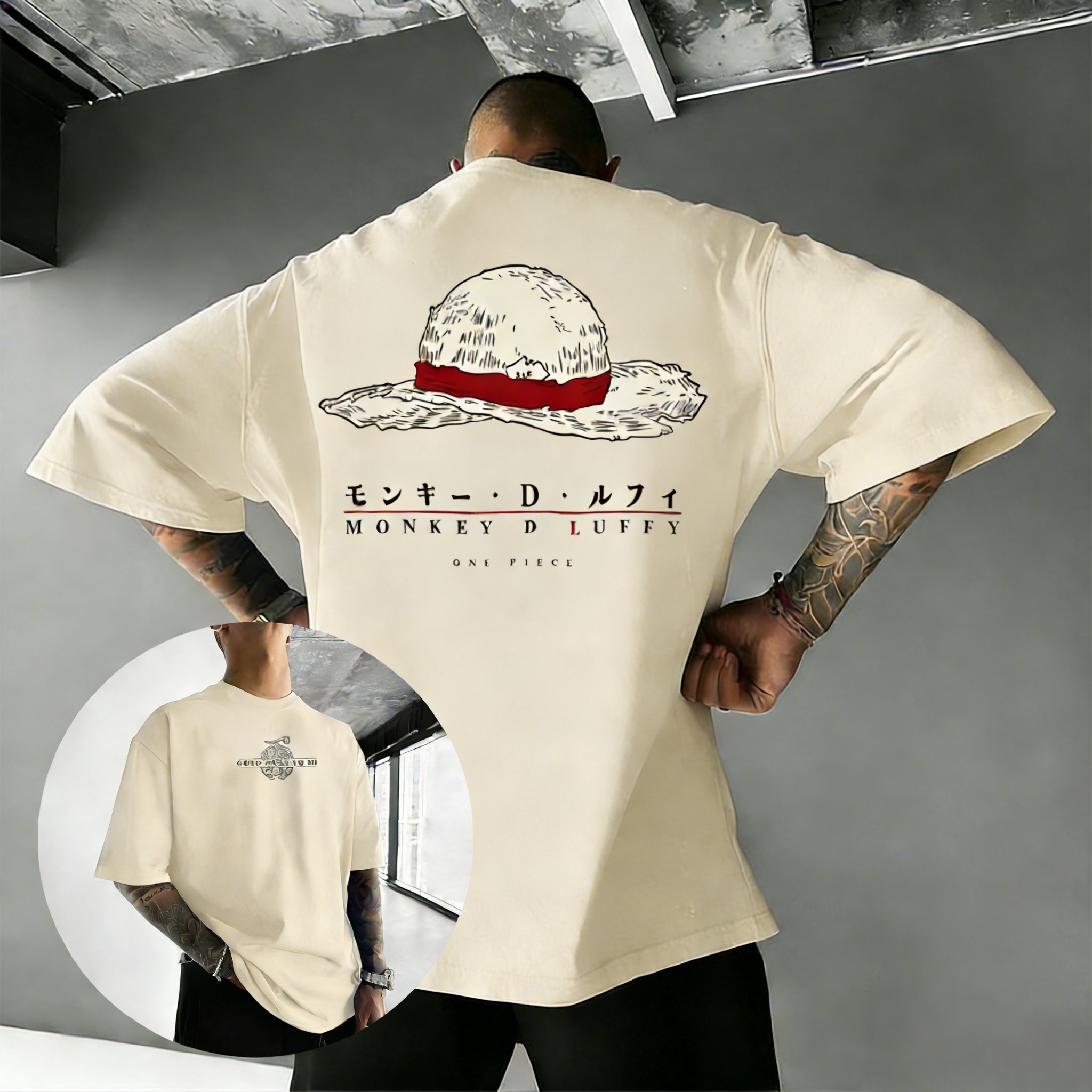 Street Fashion Magazine - Camiseta de Anime One Piece Luffy