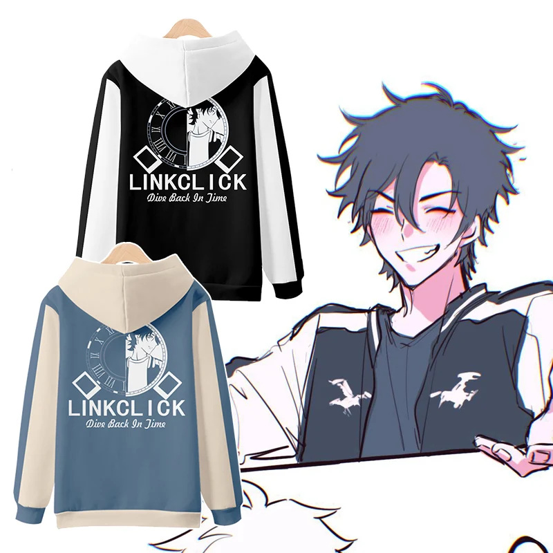 Graphic Hoodie Streetwear - Link clique anime shiguang daili ren