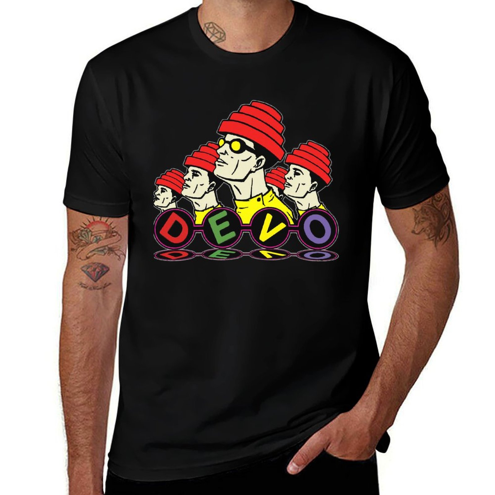 Street Fashion Guys - Camiseta Four Guys, estilo casual, moda