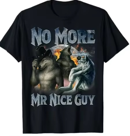 Street Fashion Guys - Chega de 'Senhor Gentil', Camiseta Engraçada