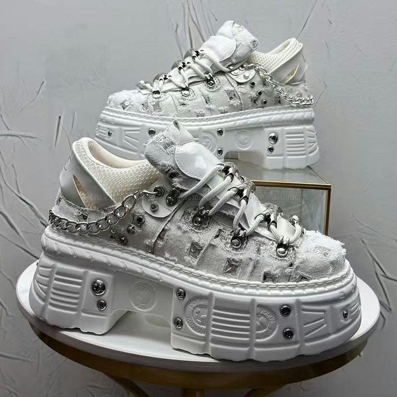 Street Fashion Winter 2026 - Novos Tênis Estilo Punk de Sola