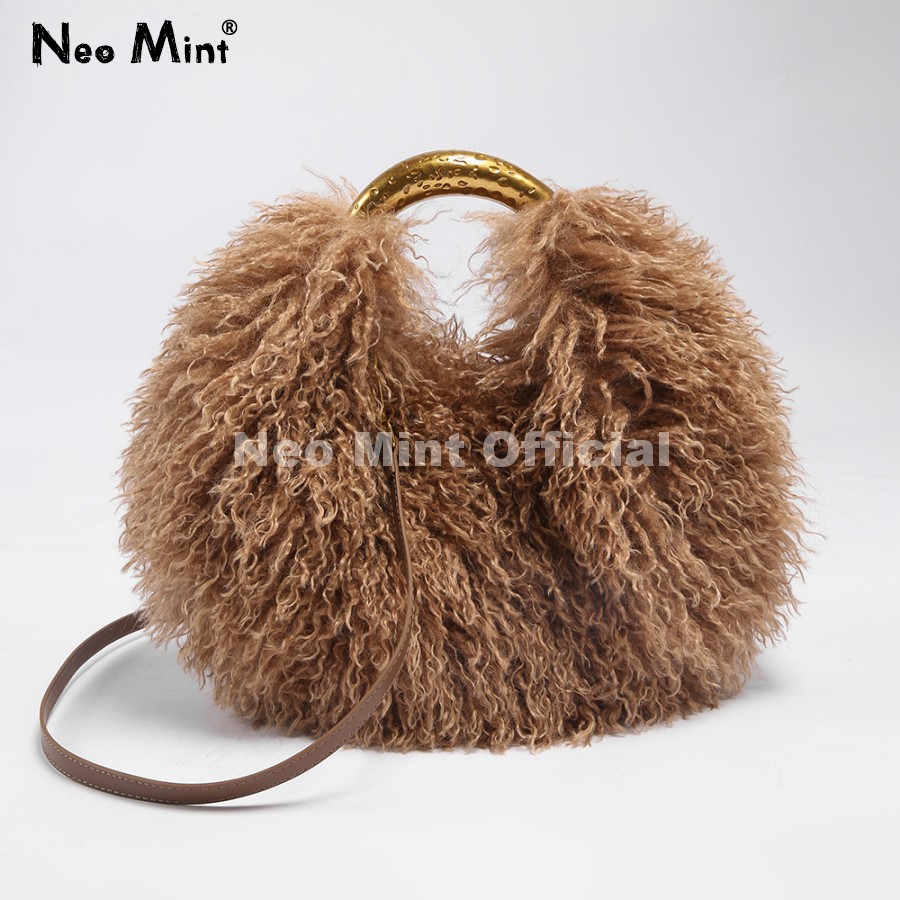 Street Fashion China Girl - Bolsa de Ombro de Pelúcia Neo