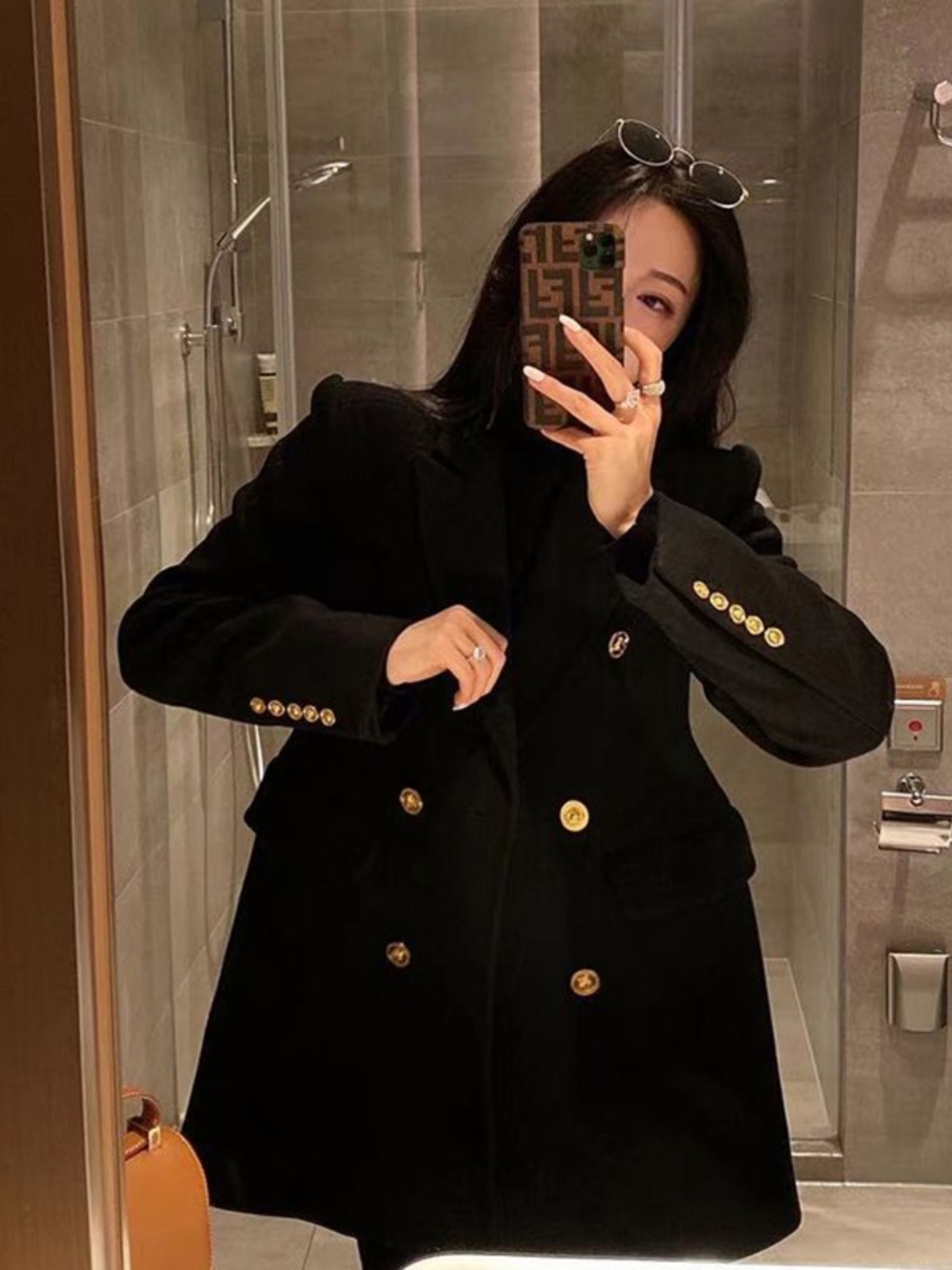 Street Fashion Girl - Jaqueta Feminina Plus Size de Alfaiataria