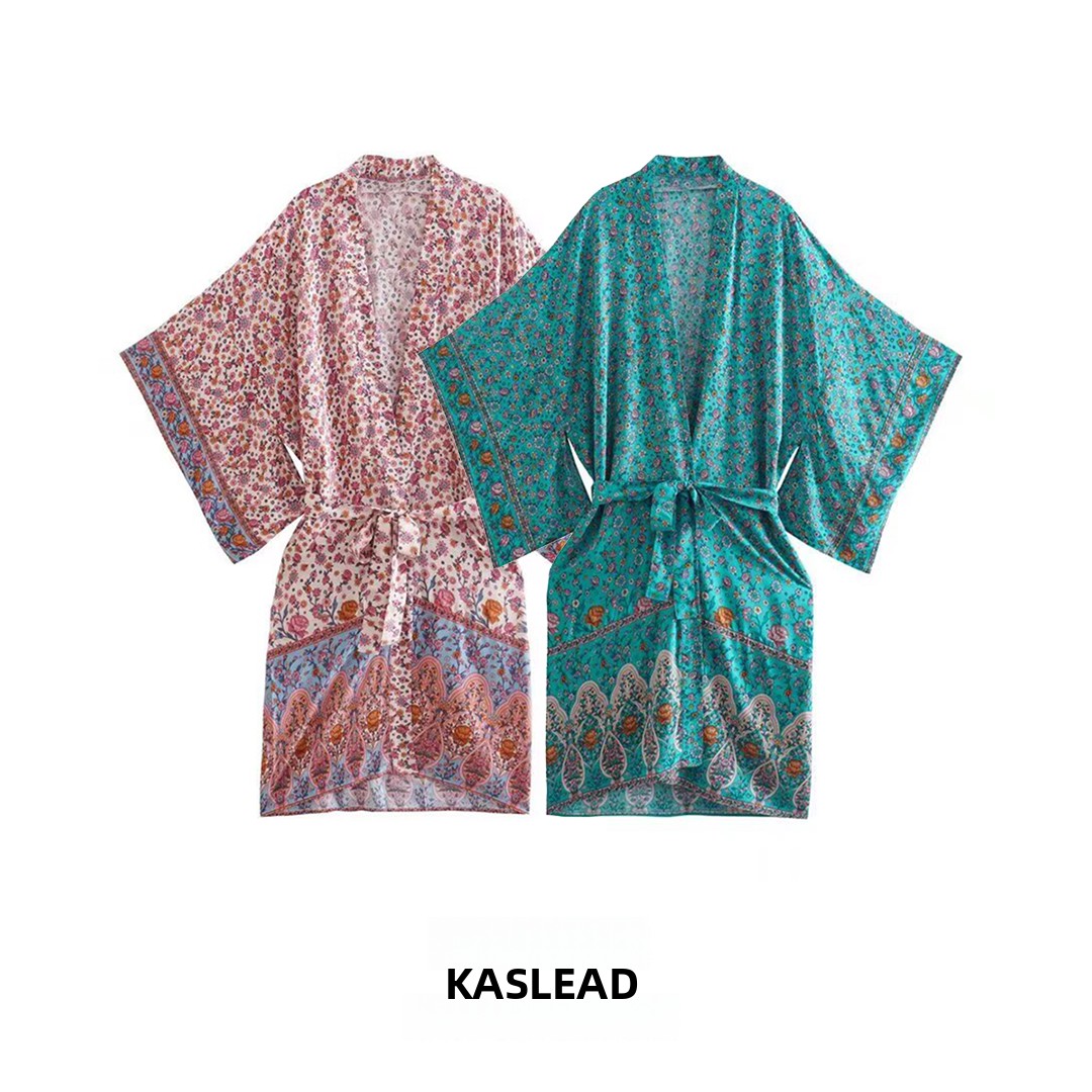 Street Fashion Kimono - KASLEAD Nova Moda Feminina: Vestido Kimono
