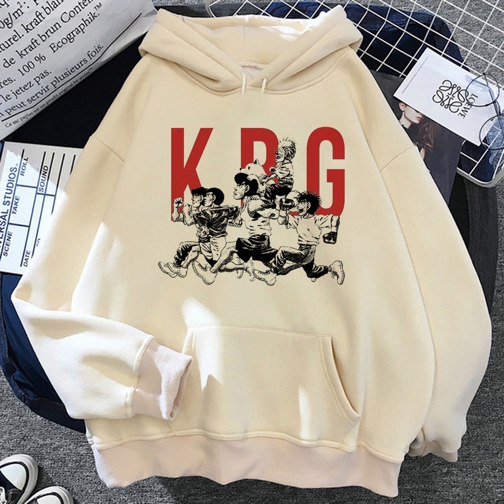 Graphic Hoodie Streetwear - Kbg Hajime No Ippo Kaus hoodies