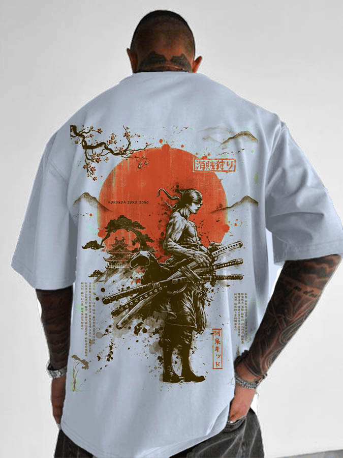 Uma peça ação anime zoro impre - Street Fashion Magazine avaliação e preço