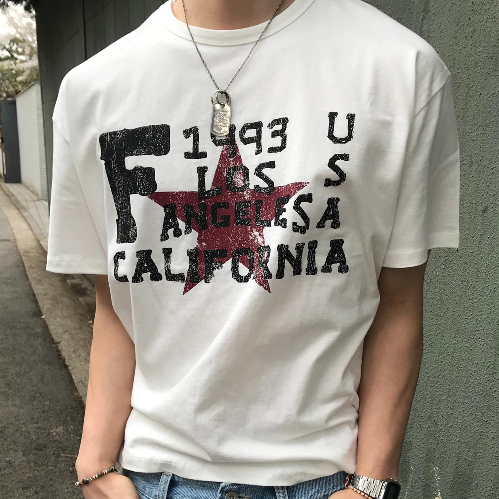 Camisetas Casuais Unissex com  - Street Fashion California avaliação e preço