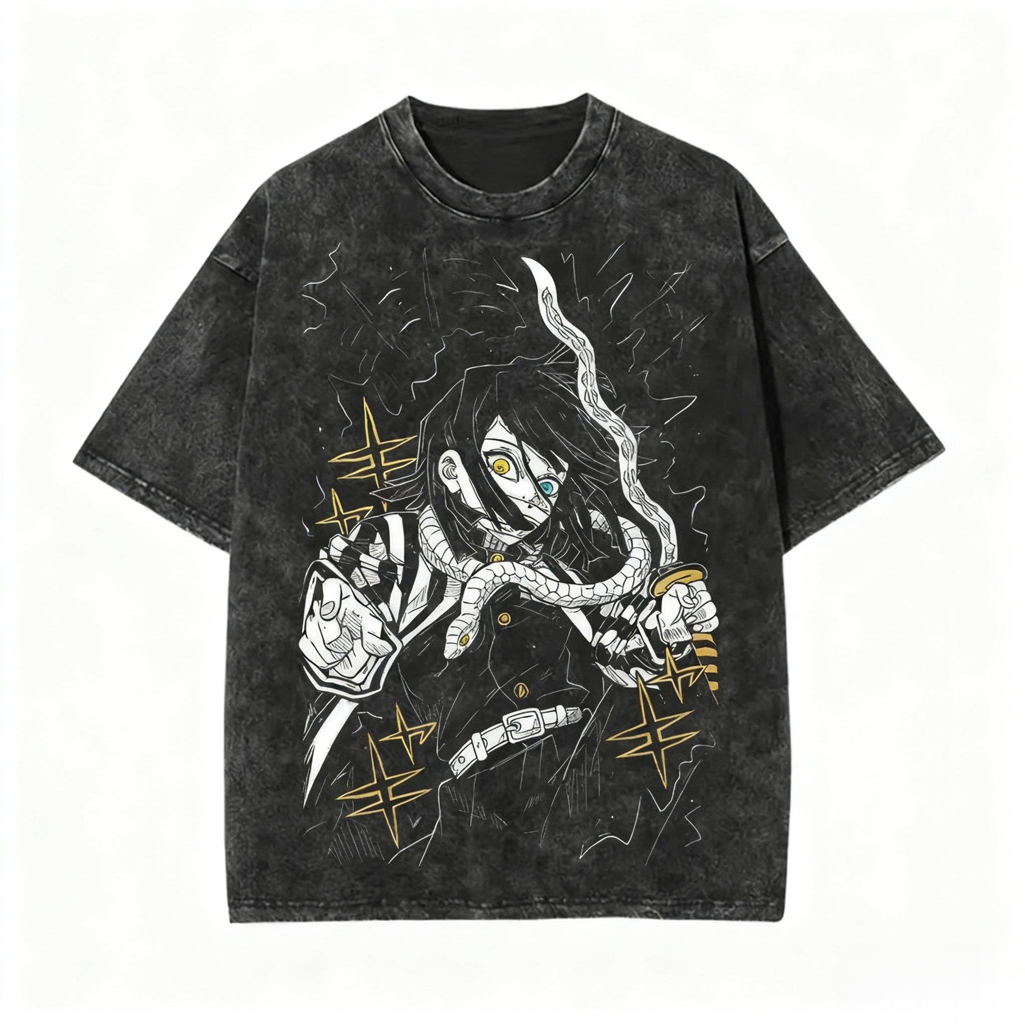 Streetwear demon slayer vintag - Street Fashion Magazine avaliação e preço