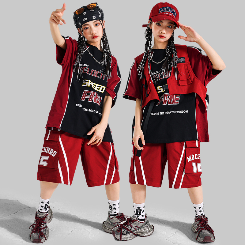 Moda adolescente hiphop jazz d - Street Fashion Girl avaliação e preço