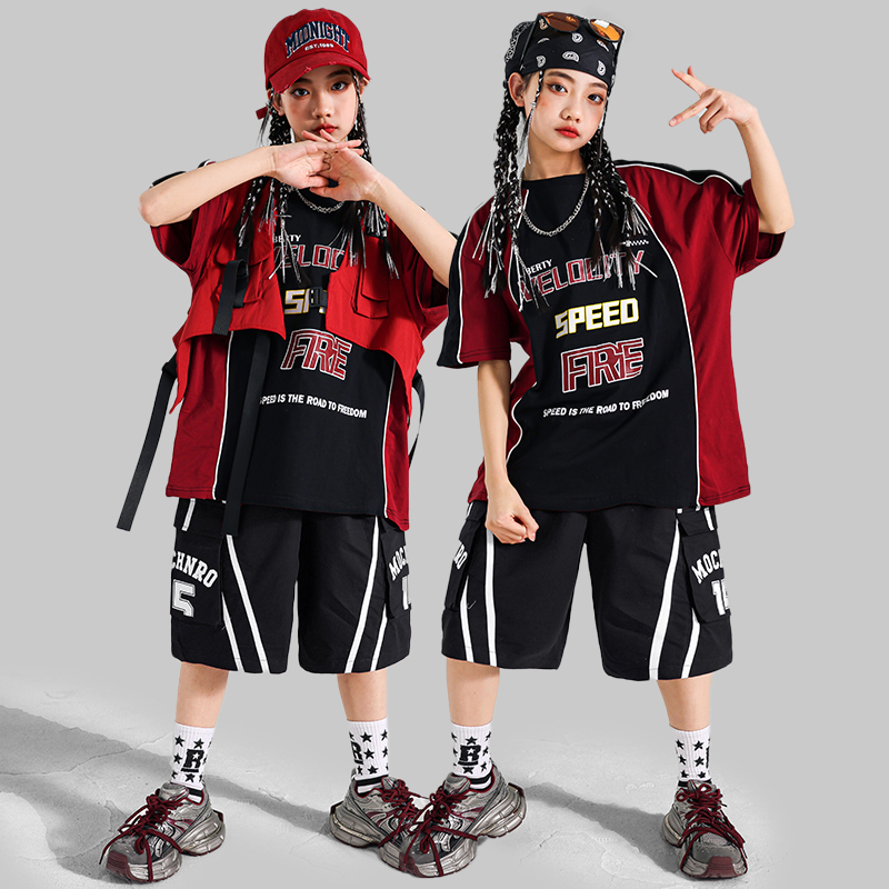 Moda adolescente hiphop jazz d - Street Fashion Girl avaliação e preço