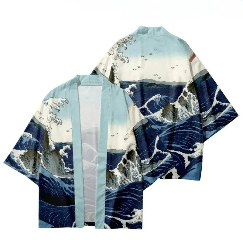 Kimono Tradicional com Estampa - Street Fashion Kimono avaliação e preço