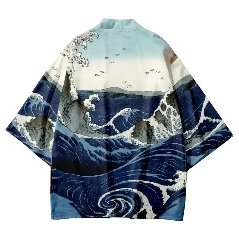 Kimono Tradicional com Estampa - Street Fashion Kimono avaliação e preço