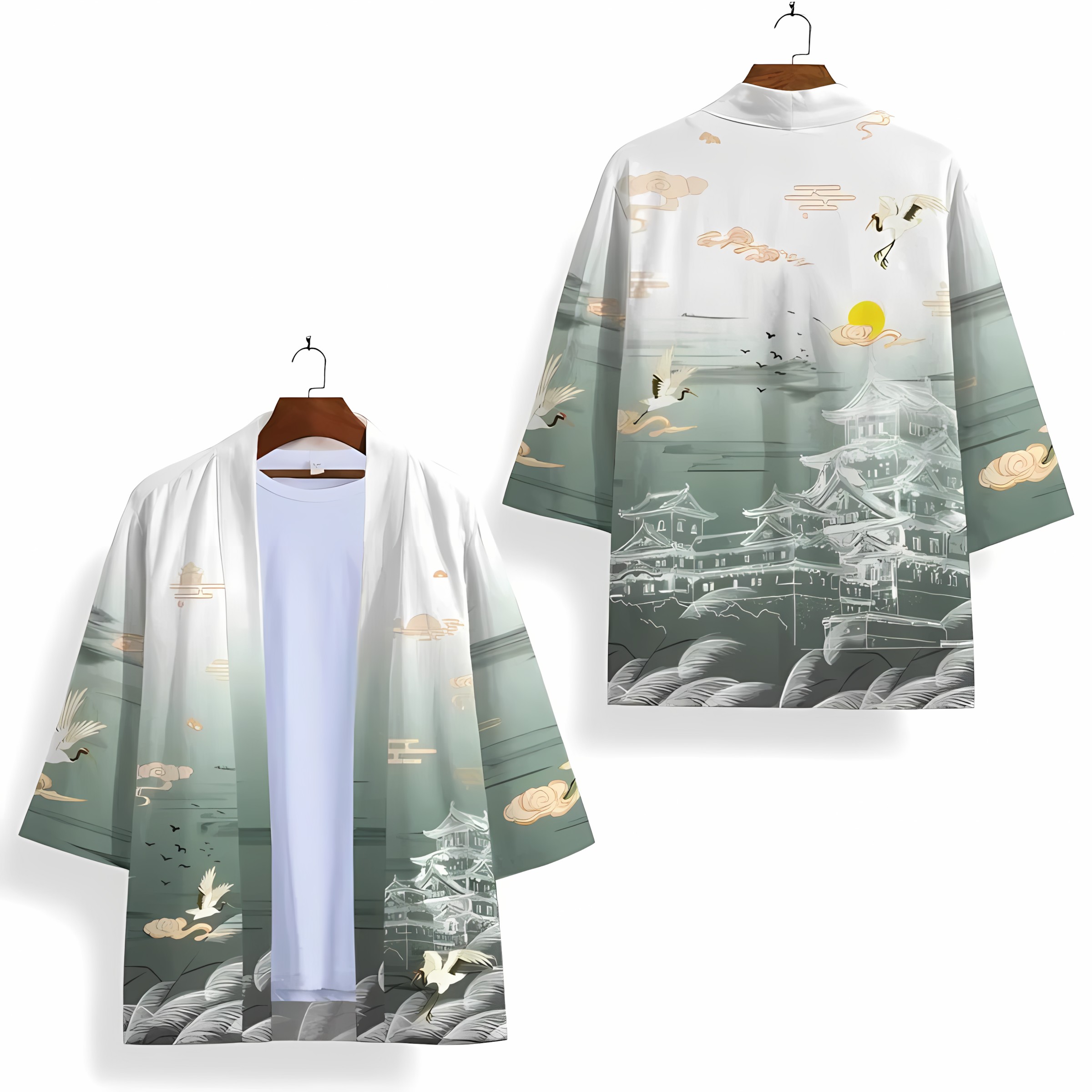 Quimono Masculino Novo de Verã - Street Fashion Kimono avaliação e preço