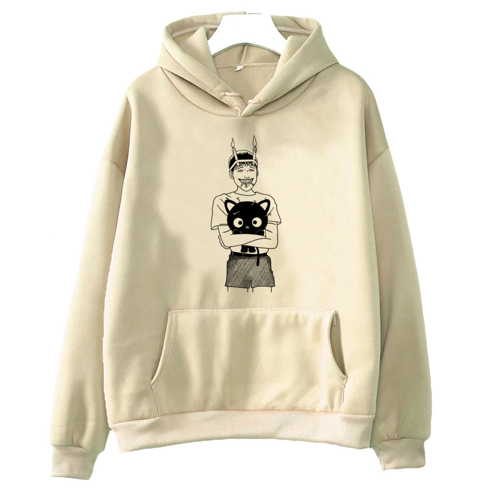 Junji Ito, moletons femininos, - Graphic Hoodie Streetwear avaliação e preço