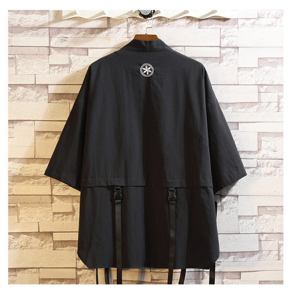Camisa Estilo Quimono Japonês  - Street Fashion Kimono avaliação e preço