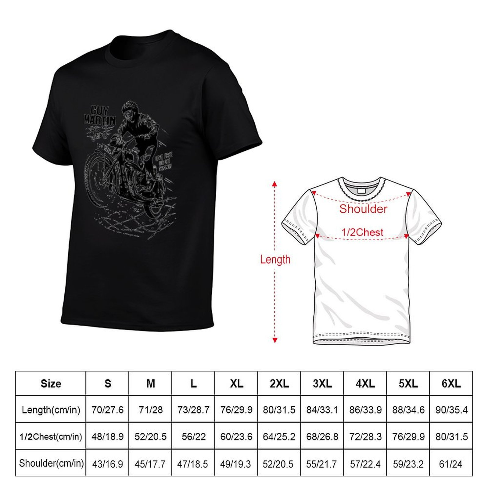 Camiseta Guy Martin The Legend - Street Fashion Guys avaliação e preço