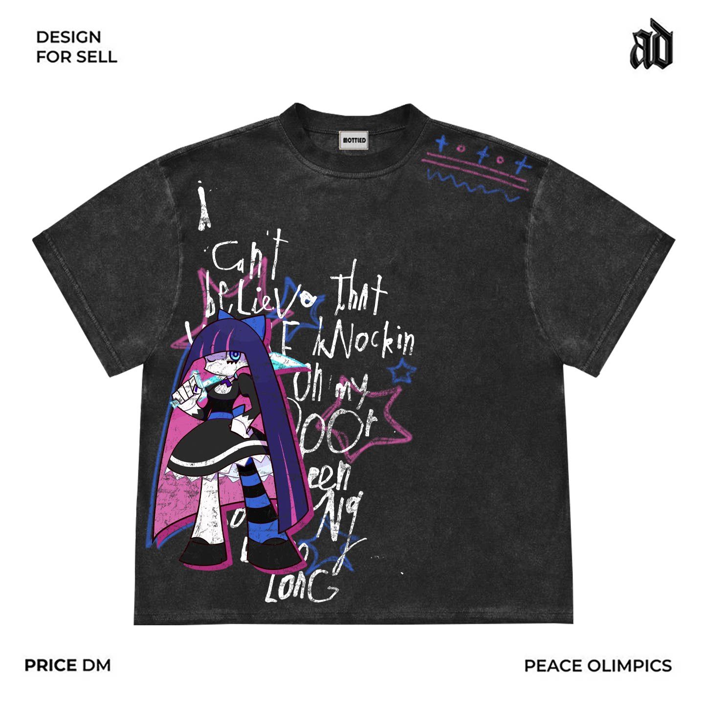 Novo ‌ ‌ Camiseta Estampada de - Street Fashion Harajuku avaliação e preço