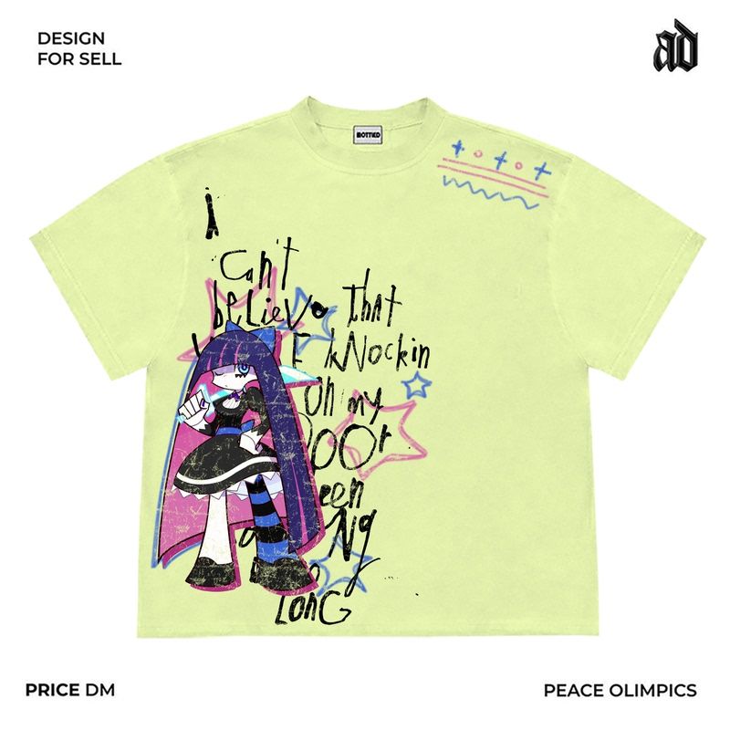 Novo ‌ ‌ Camiseta Estampada de - Street Fashion Harajuku avaliação e preço