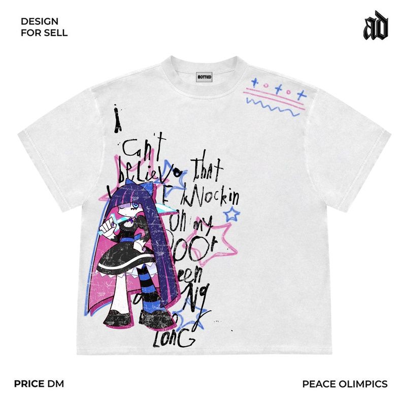 Novo ‌ ‌ Camiseta Estampada de - Street Fashion Harajuku avaliação e preço