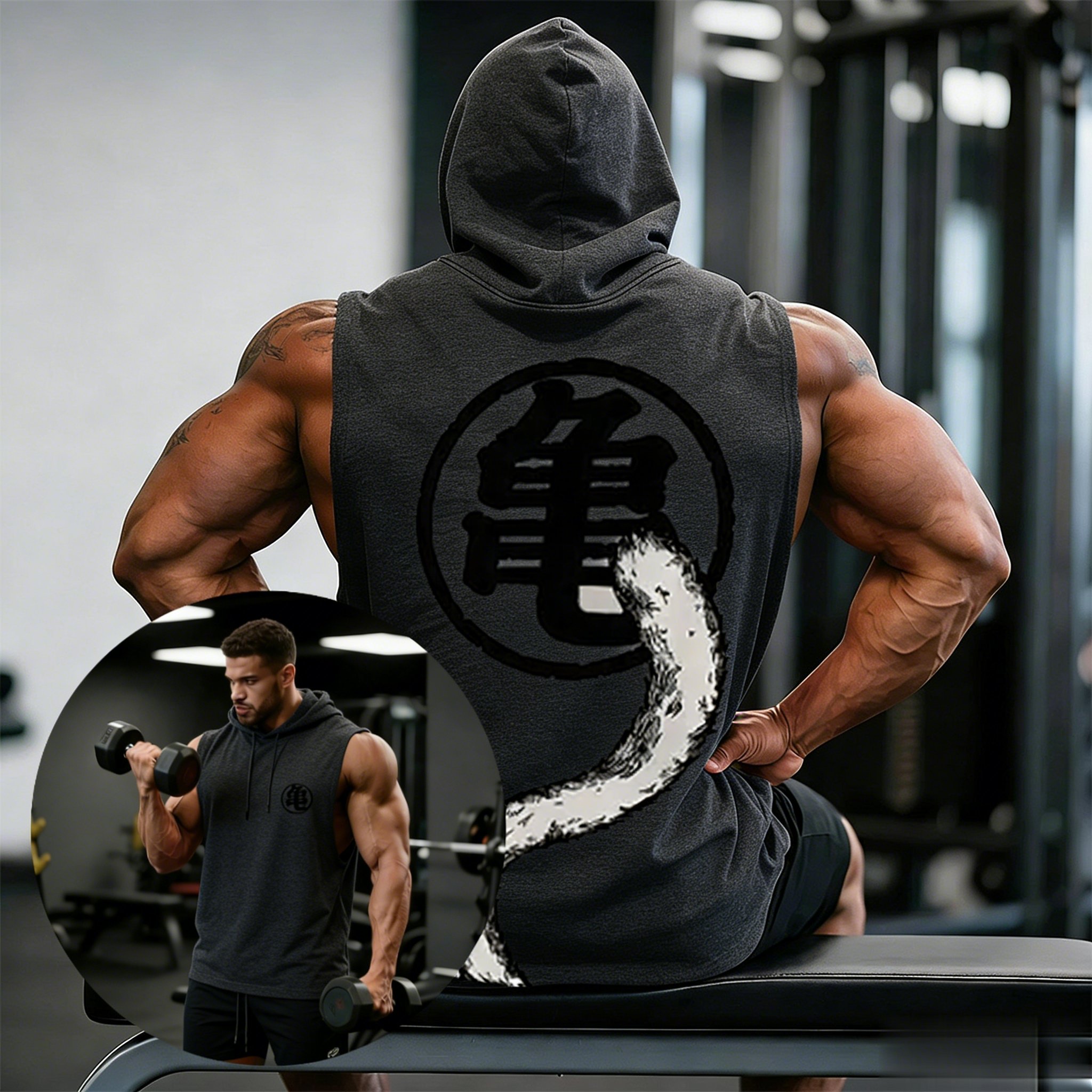 Colete Masculino Dragon Ball A - Graphic Hoodie Streetwear avaliação e preço