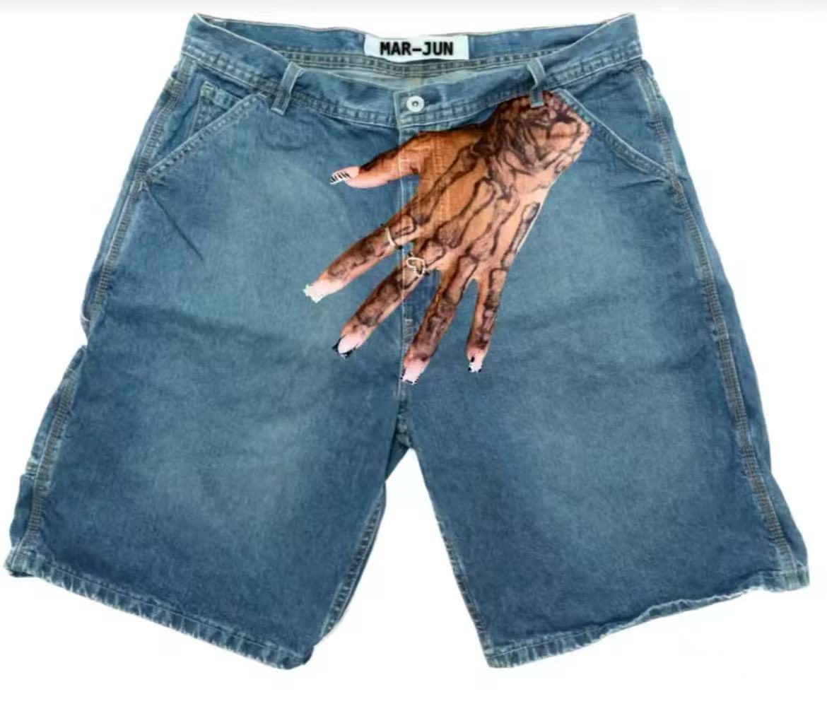 Shorts Jeans Feminino Deeptown - Street Fashion Harajuku avaliação e preço