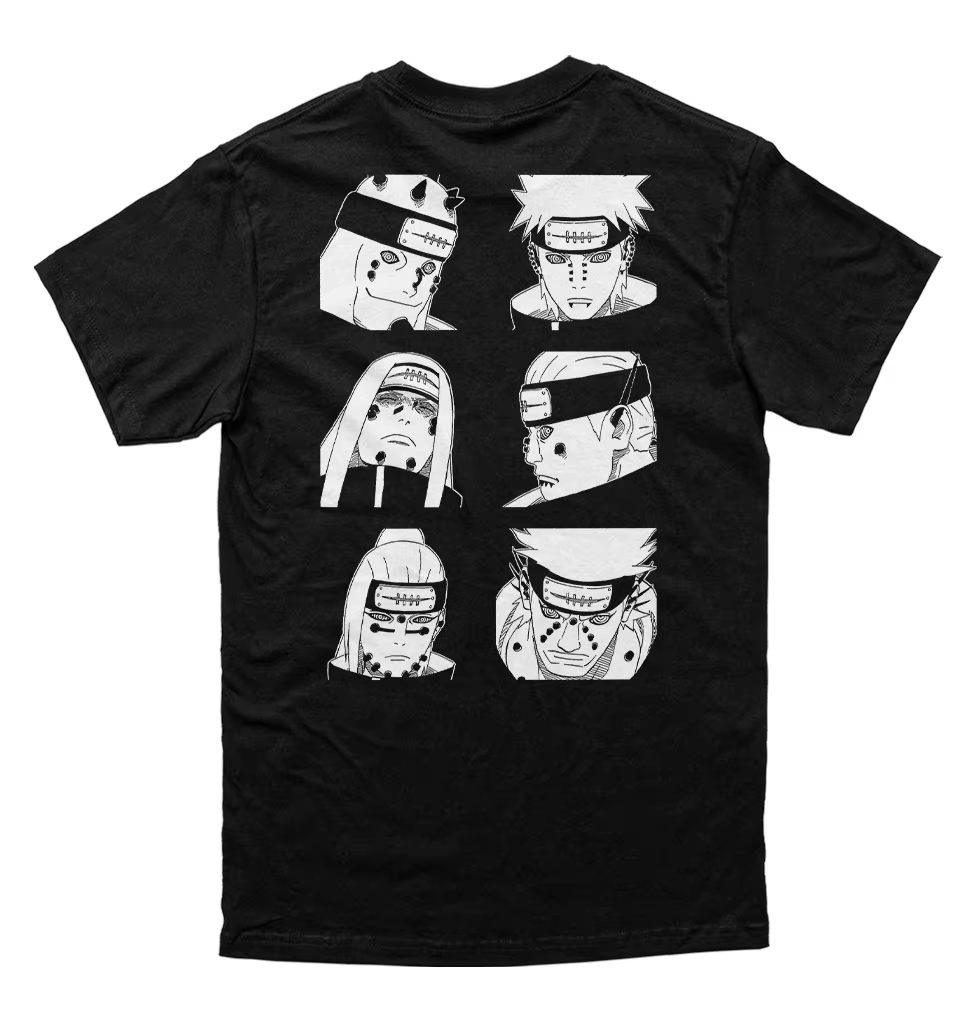 Camiseta Gráfica Naruto Pain A - Street Fashion Magazine avaliação e preço