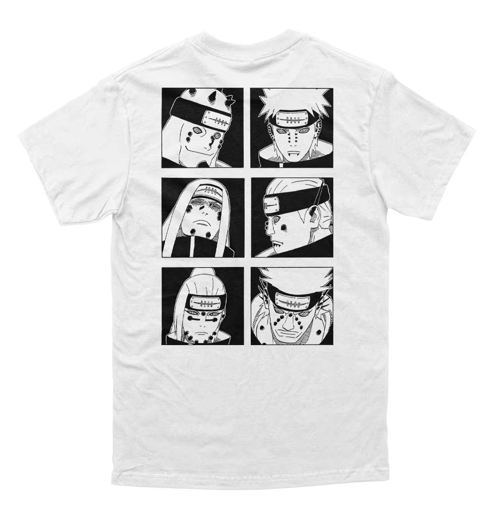 Camiseta Gráfica Naruto Pain A - Street Fashion Magazine avaliação e preço