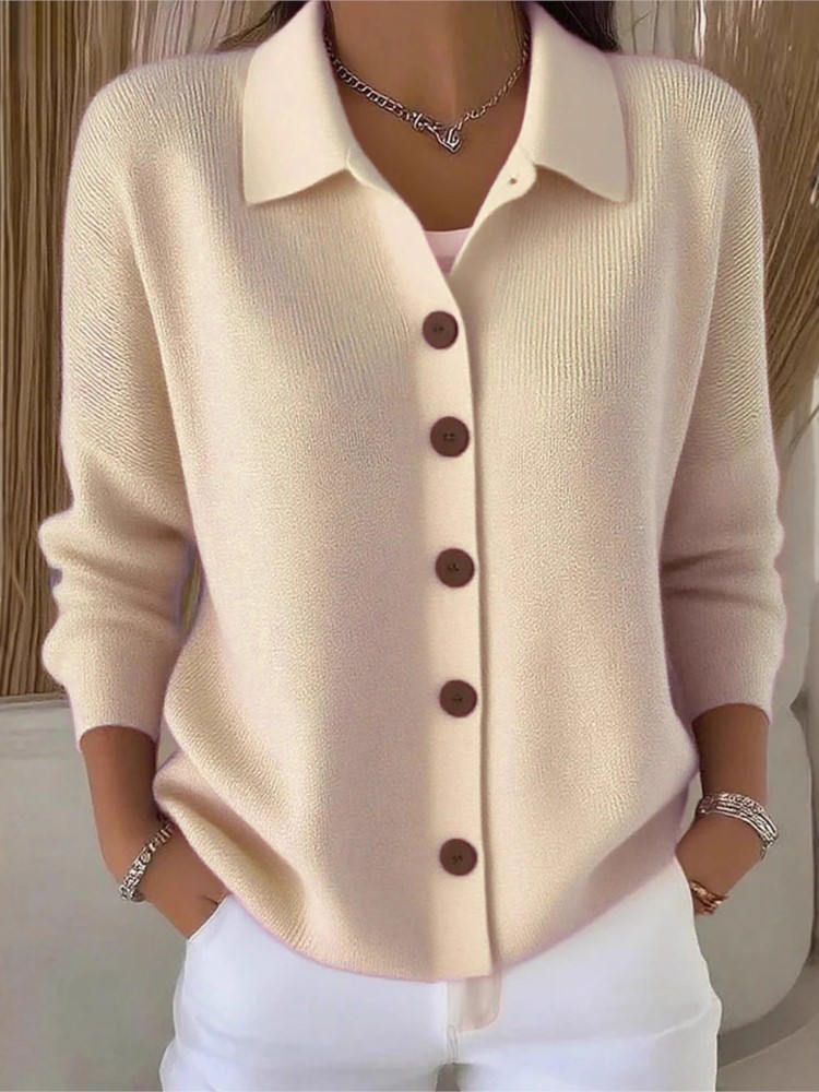 Moda de malha cardigan botão c - Street Fashion China Girl avaliação e preço