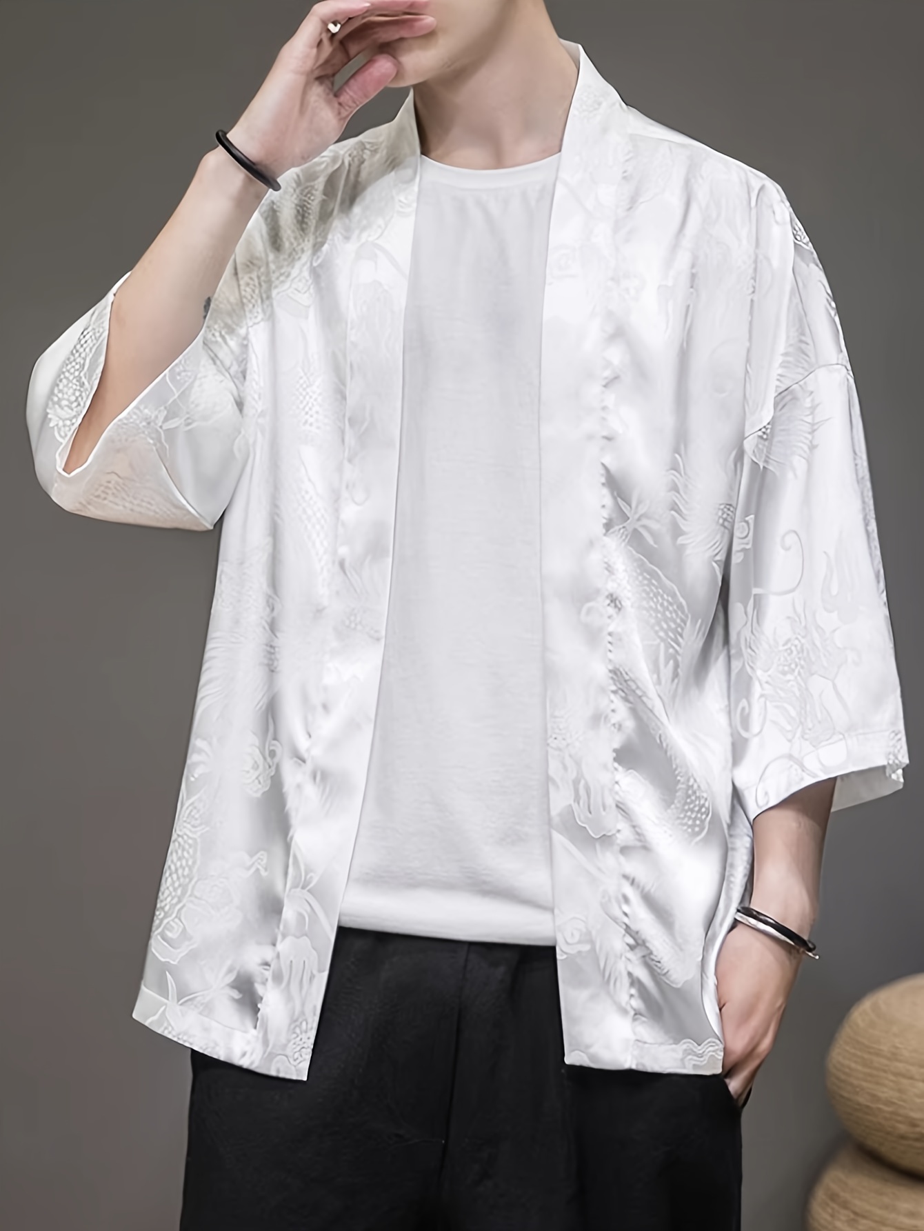 Kimono Masculino de Verão 2026 - Street Fashion Clothing avaliação e preço
