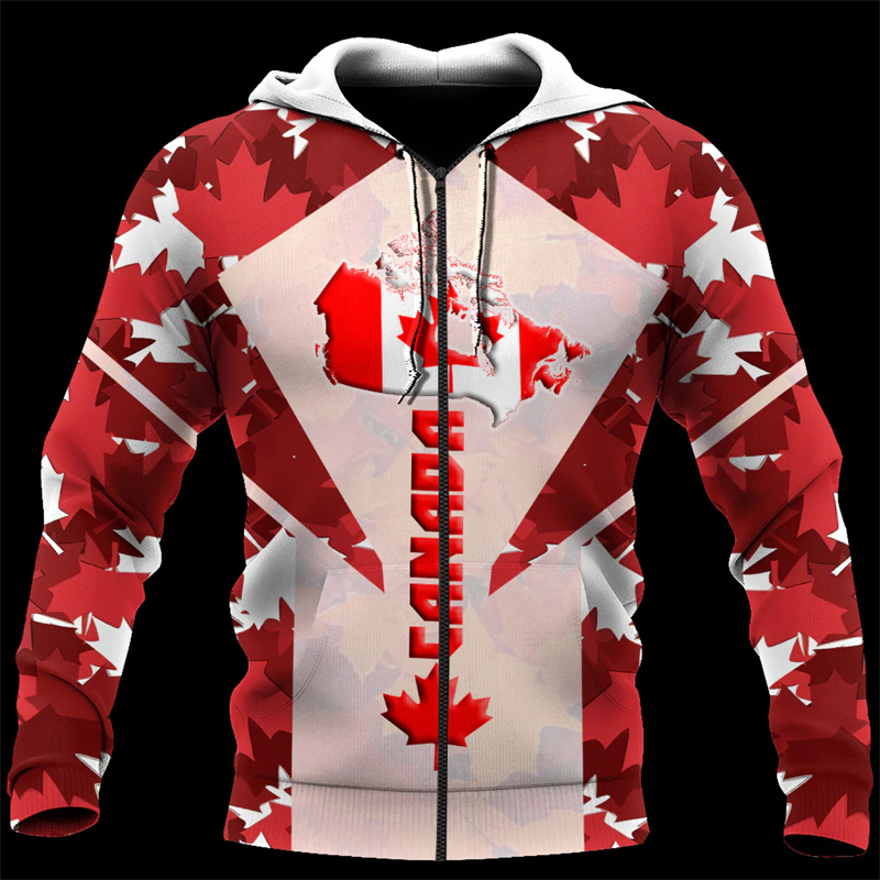 Maple Leaf Generation Zipped H - Street Fashion Canada avaliação e preço