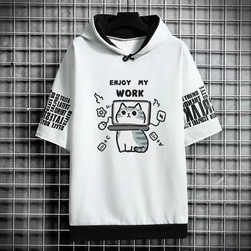Harajuku camiseta masculina co - Graphic Hoodie Streetwear avaliação e preço