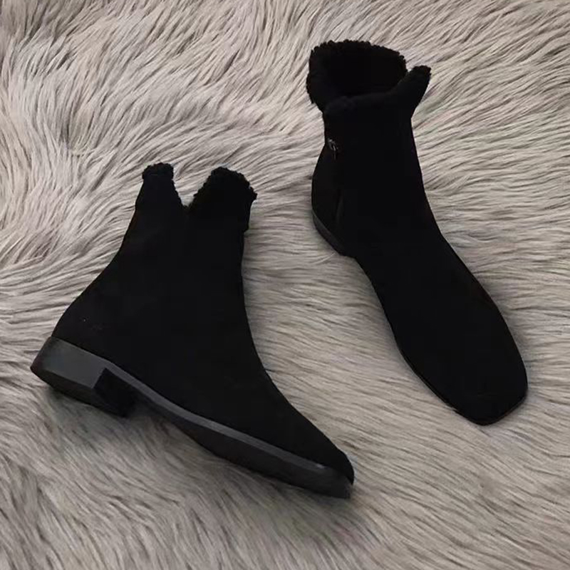 Novas Botas de Tornozelo Femin - Street Fashion Winter 2026 avaliação e preço