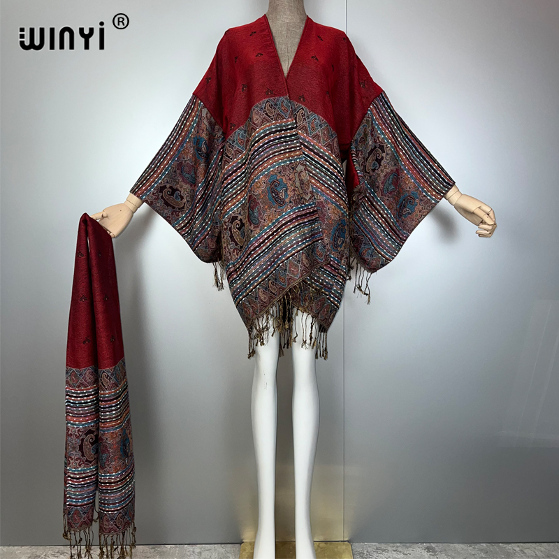Winyi quimono maxi casaco áfri - Street Fashion Kimono avaliação e preço