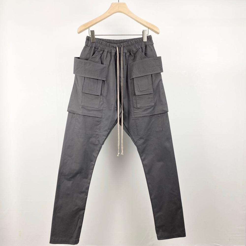 Owen Seak Calças Casuais Mascu - Street Fashion Harajuku avaliação e preço