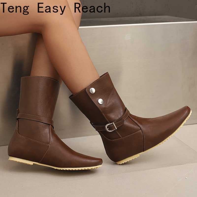 Botas Femininas de Cano Médio  - Street Fashion Winter 2026 avaliação e preço