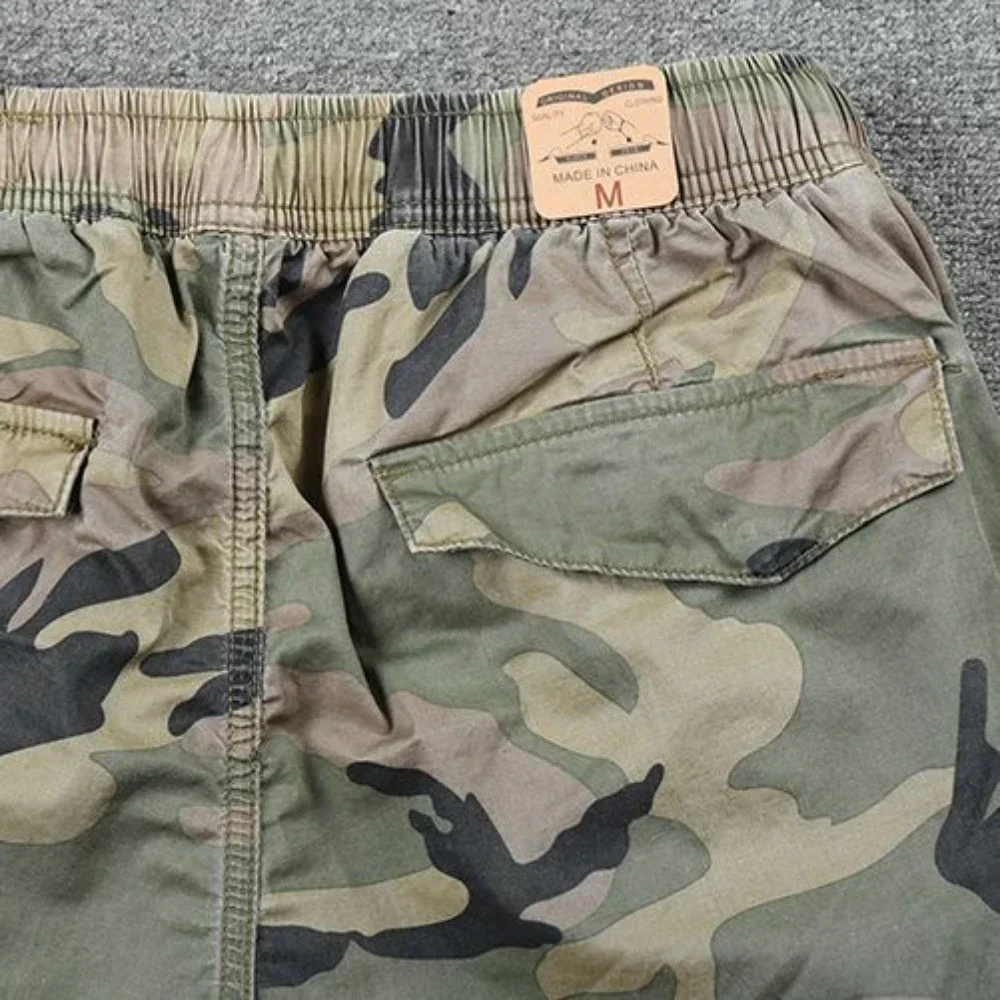 Calças masculinas camuflagem r - Street Fashion Harajuku avaliação e preço
