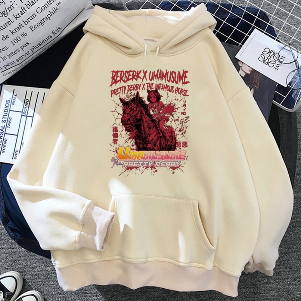 Moletom com capuz Umamusume, m - Graphic Hoodie Streetwear avaliação e preço