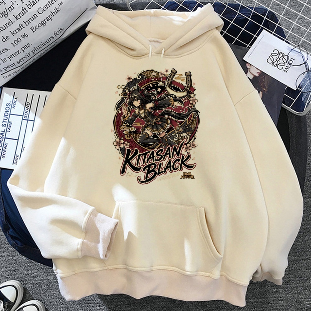 Moletom com capuz Umamusume, m - Graphic Hoodie Streetwear avaliação e preço