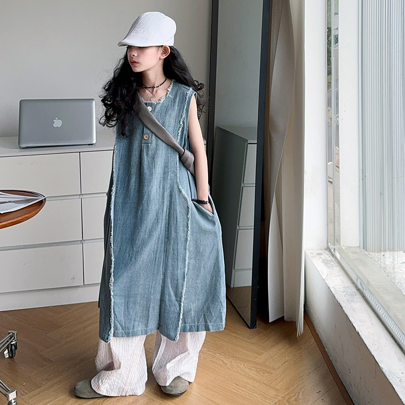 Estilo solto crianças luxo ver - Street Fashion Girl avaliação e preço