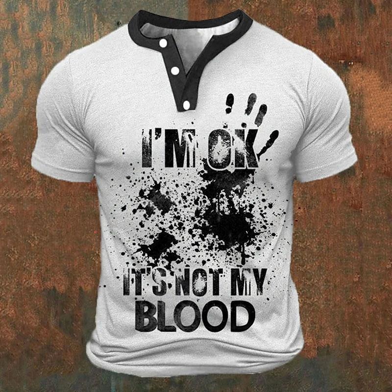 Camisetas Henley Masculinas co - Street Fashion Clothing avaliação e preço