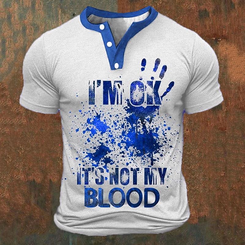 Camisetas Henley Masculinas co - Street Fashion Clothing avaliação e preço