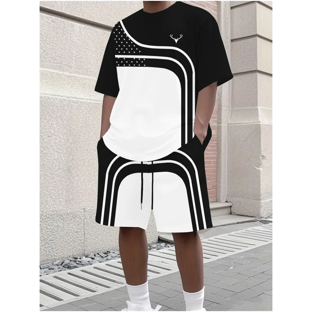 Conjunto de T-shirt e Shorts M - Street Fashion Clothing avaliação e preço