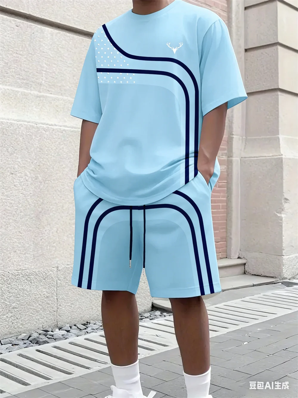 Conjunto de T-shirt e Shorts M - Street Fashion Clothing avaliação e preço
