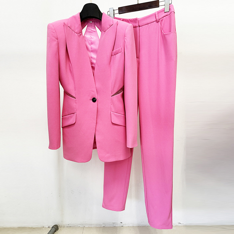 Conjunto de Blazer e Calça Fem - Street Fashion Winter 2026 avaliação e preço
