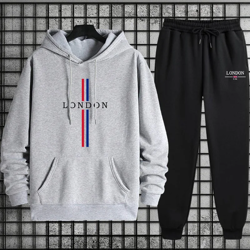 Conjunto de Loungewear Masculi - Street Fashion London 2026 avaliação e preço