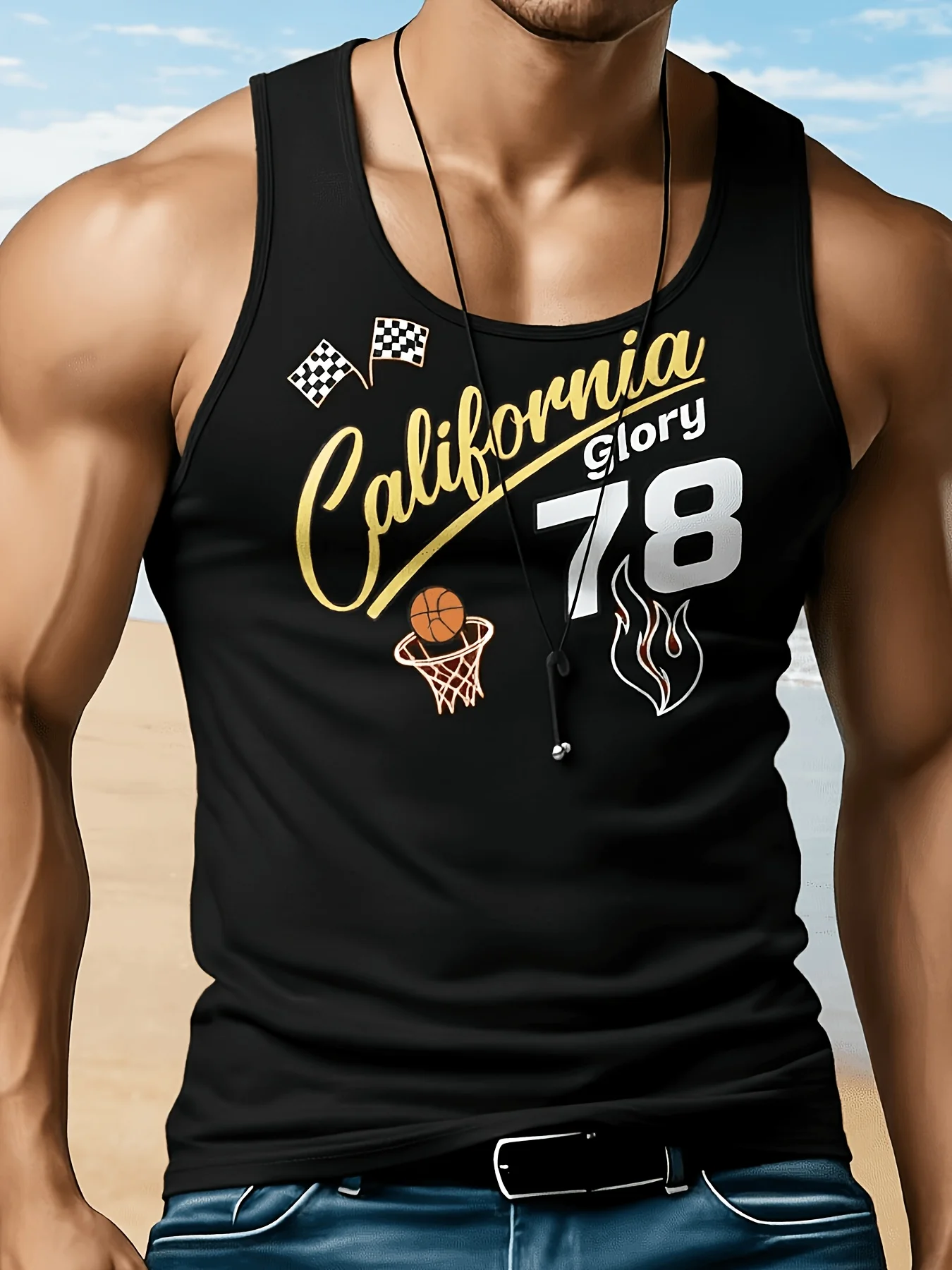 Moda Nova: Regatas Masculinas  - Street Fashion California avaliação e preço